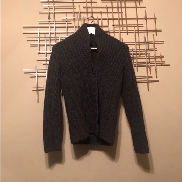 Theory Wool Cashmere Cardigan - Picture 2 of 5
